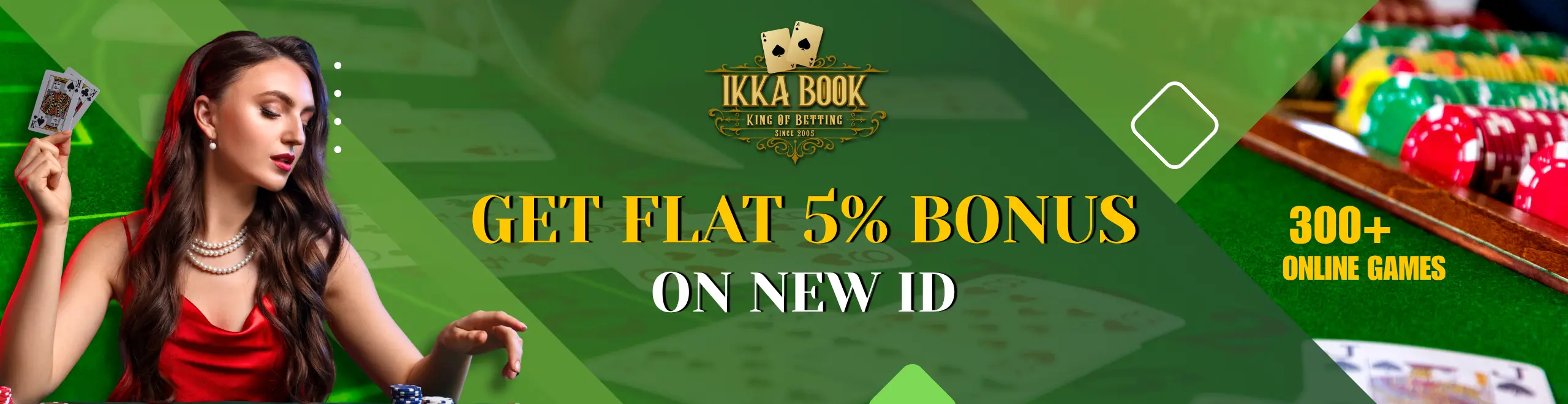 GET FLAT 5 BONU IB