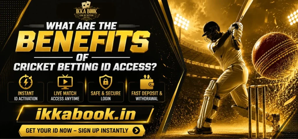 Benefits of Cricket Betting ID access for secure betting experience
